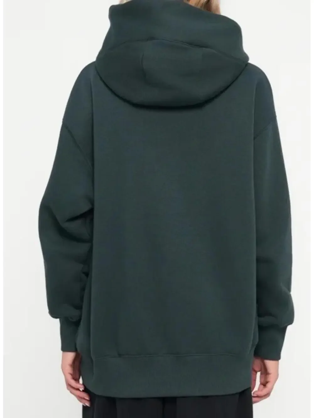 $75 Nike Phoenix Fleece Oversized Women’s Pullover Hoodie Size S Seaweed DQ5860